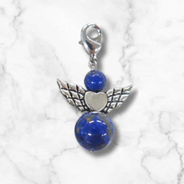 Angel Lapislazuli Charms Anhänger Engel Schutzengel