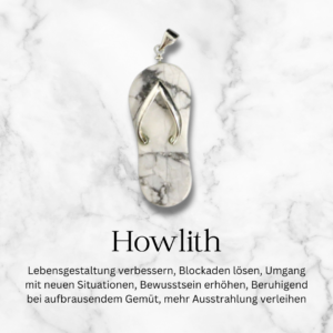 Howlith Anhänger Flip Flop