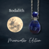 Sodalith Flasche Kette gefüllt mit Mondwasser vom 24.02.24