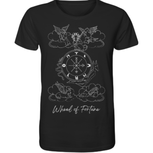 Wheel of Fortune , Rad des Schicksals Tarot Karte Shirt  - Organic Shirt