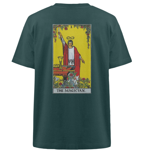 The Magician. Tarot Card Shirt - Heavy Oversized Organic Shirt – Bild 6