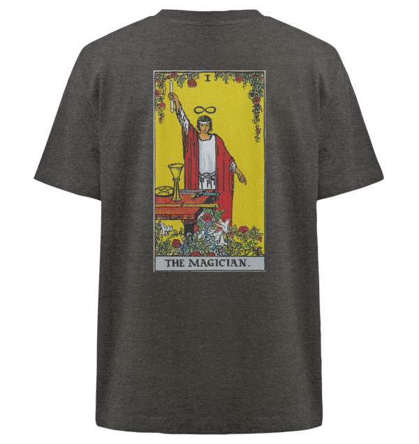 The Magician. Tarot Card Shirt - Heavy Oversized Organic Shirt – Bild 3