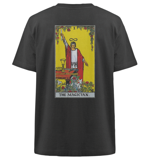 The Magician. Tarot Card Shirt - Heavy Oversized Organic Shirt