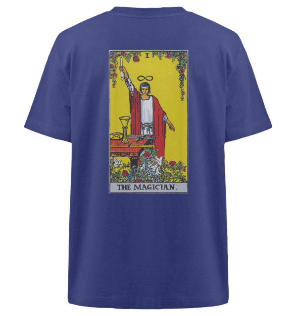 The Magician. Tarot Card Shirt - Heavy Oversized Organic Shirt – Bild 7