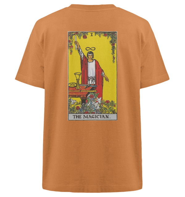 The Magician. Tarot Card Shirt - Heavy Oversized Organic Shirt – Bild 4